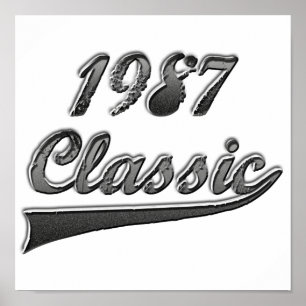 1987 Klassiek Poster