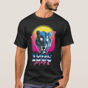 1987 Nieuwjaar van de Konijnentijger Chinese diere T-shirt