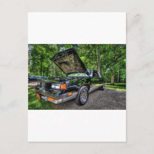 1987 Olds 442 Briefkaart (Voorkant)