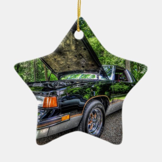 1987 Olds 442 Keramisch Ornament (Voorkant)