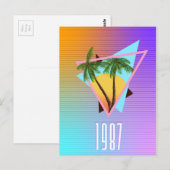1987 Paradise-logo Briefkaart (Voorkant / Achterkant)