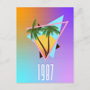 1987 Paradise-logo Briefkaart
