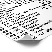 1987 - ROCK'N'ROLL HEAVEN (DEEL 1) POSTER (Hoek)