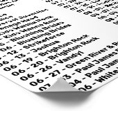 1987 - ROCK'N'ROLL HEAVEN (DEEL 2) POSTER (Hoek)