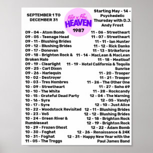 1987 - ROCK'N'ROLL HEAVEN (DEEL 3) POSTER
