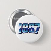 1987 RONDE BUTTON 5,7 CM (Voorkant /achterkant)