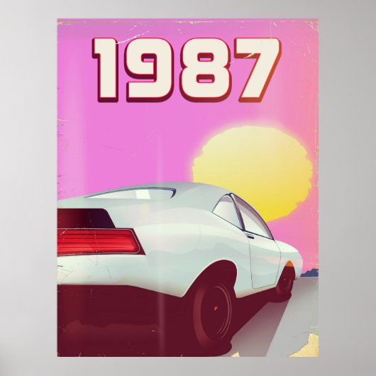 1987 sportschoeisel poster (Voorkant)