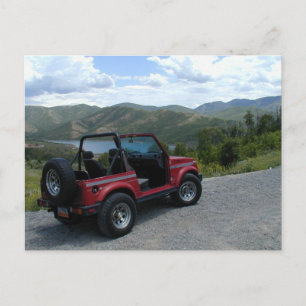 1987 Suzuki Samurai Briefkaart