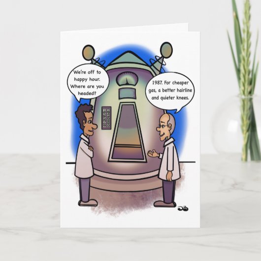 1987 Terug in de tijd Kaart (Voorkant)