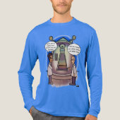 1987 Terug in de tijd Mannen Tri-Blend Shirt (Voorkant volledig)