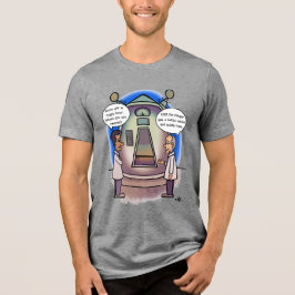 1987 Terug in de tijd Mannen Tri-Blend Shirt