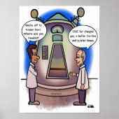 1987 Terug in de tijd Poster (Voorkant)