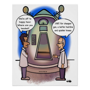 1987 Terugkeer in een glanzend Poster