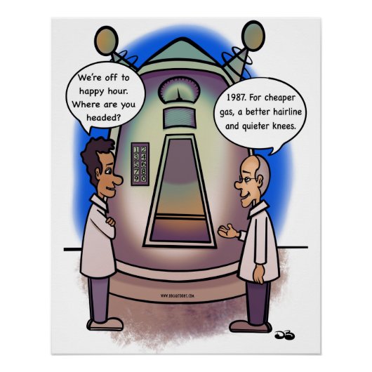 1987 Terugkeer in een glanzend Poster (Voorkant)