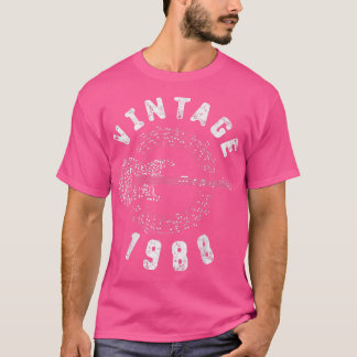 1988 Birthday Limited Edition Guitar Music T-shirt