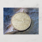 1988 Canadian Loonie Briefkaart (Voorkant)