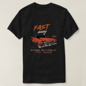  1988 Fast Car Graphic T-Shirt Design (Design voorkant)