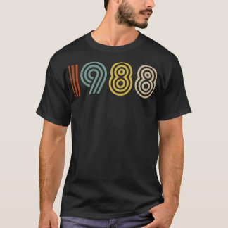 1988 Geboortejaar Retro Style 1 T-shirt