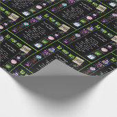 1988 Geboortejaar Trivia Cadeaupapier (Hoek)