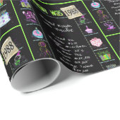 1988 Geboortejaar Trivia Cadeaupapier (Rol Hoek)