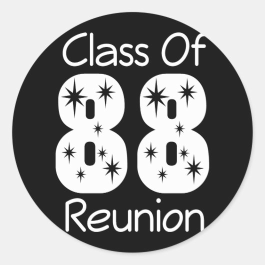 1988 Klasse Reunion Stickers (Voorkant)