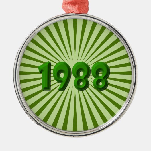 1988 METALEN ORNAMENT (Voorkant)