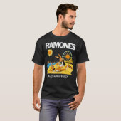 1988 Ramones Rockaway Beacm T-shirt (Voorkant volledig)