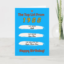 1988 Toplijst Verjaardag