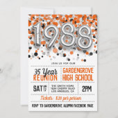 1988 Uitnodiging tot hereniging van de middelbare  (Voorkant)