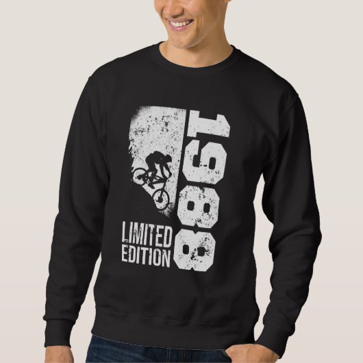 1988 Verjaardag fietsen MTB-Bicycles Mountai Trui (Voorkant)