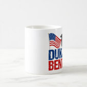 1988 Verkiezing van de heer Dukakis Bentsen Retro Koffiemok (Center)