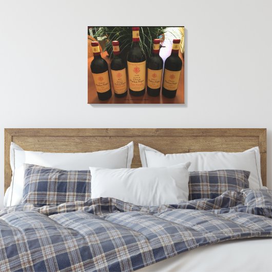 1989,1990,2000,2005,2010 Phelan Segur Proeverij. Canvas Afdruk (Insitu (Slaapkamer))