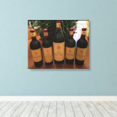 1989,1990,2000,2005,2010 Phelan Segur Proeverij. Canvas Afdruk (Insitu (Houten vloer))