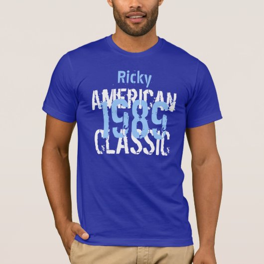 1989 American Classic 25th Birthday Gift for Hem T-shirt (Voorkant)