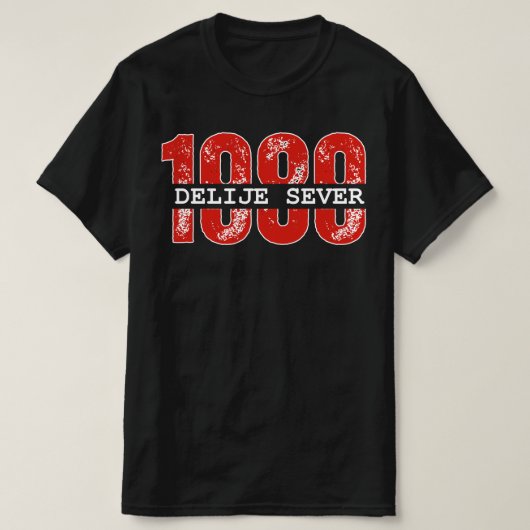 1989 Delije Sever T-shirt (Design voorkant)