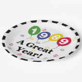 1989 Een fantastisch jaar Bord op jaarpapier (Gekanteld)