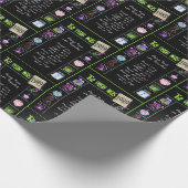 1989 Geboortejaar Trivia Cadeaupapier (Hoek)