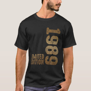 1989 Geweldige 1989 Retro geboortejaar sinds 1989  T-shirt