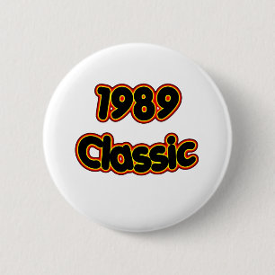 1989 Klassiek Ronde Button 5,7 Cm