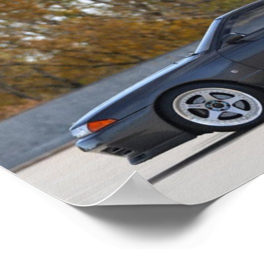 1989 NISSAN SKYLINE R32 GT-R Poster (Hoek)