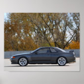1989 NISSAN SKYLINE R32 GT-R Poster (Voorkant)