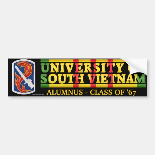 198e LIB - U Zuid-Vietnam Alumnus Sticker (Voorkant)