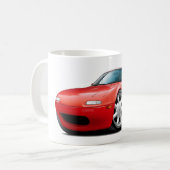 1990-1998 Miata Red Car Koffiemok (Voorkant links)