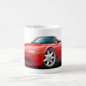 1990-1998 Miata Red Car Koffiemok (Center)