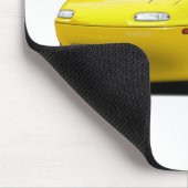 1990-98 Miata Yellow Car Muismat (Hoek)