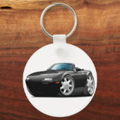 1990-98 Miata zwarte auto Sleutelhanger (Voorkant)