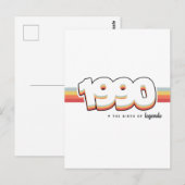 1990 De geboorte van legendes Briefkaart (Voorkant / Achterkant)