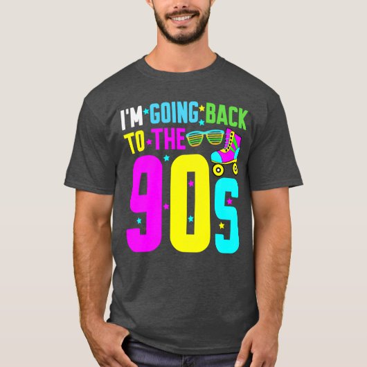 1990 Disco 90s Retro vriend T-shirt (Voorkant)
