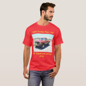 1990 Dodge Ram 150 Rod Hall Signature Edition #18 T-shirt (Voorkant volledig)