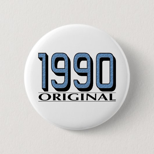 1990 Origineel Ronde Button 5,7 Cm (Voorkant)
